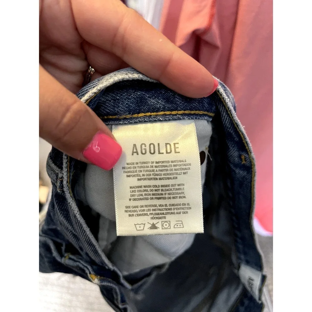 AGOLDE Women's Parker Vintage Cut Off Shorts Size 32